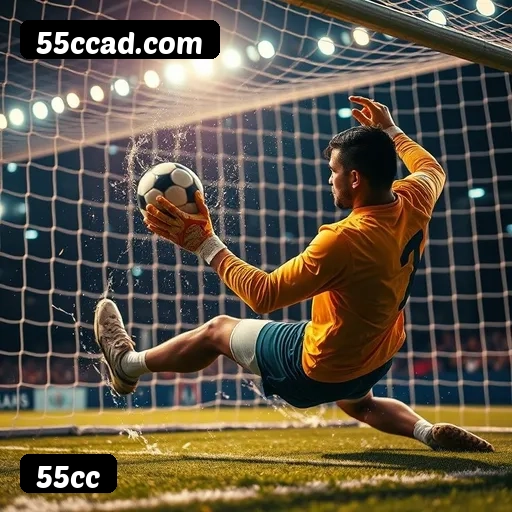 App 55cc para iOS e Android — interface mobile, login biométrico e PIX integrado